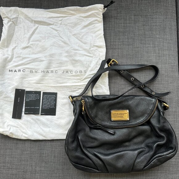 Genuine Leather Authentic Marc by Marc Jacobs Crossbody Bag - Picture 1 of 5